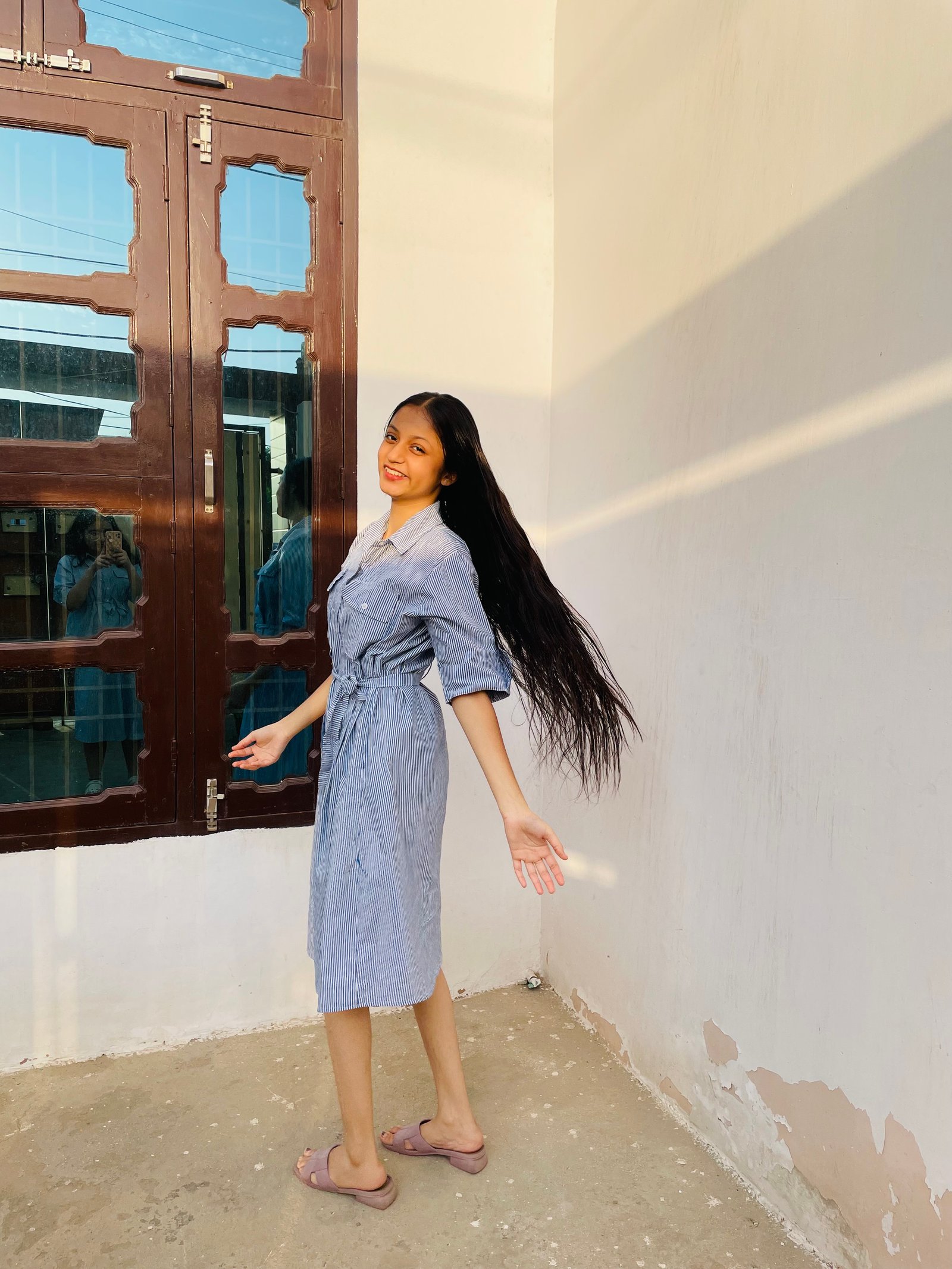 Hanshika - No makeup photo - Miss Haryana 2026 Contestant
